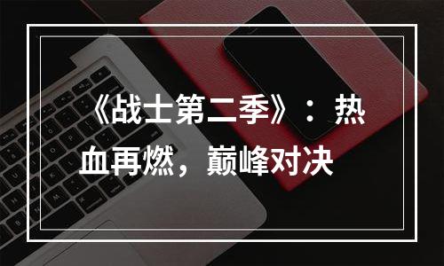 《战士第二季》：热血再燃，巅峰对决