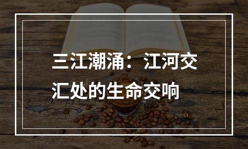 三江潮涌：江河交汇处的生命交响