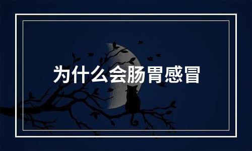 为什么会肠胃感冒