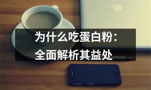 为什么吃蛋白粉：全面解析其益处