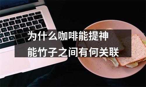为什么咖啡能提神 能竹子之间有何关联