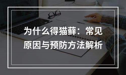 为什么得猫藓：常见原因与预防方法解析