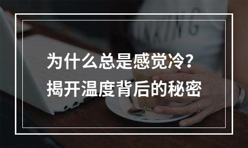 为什么总是感觉冷？揭开温度背后的秘密