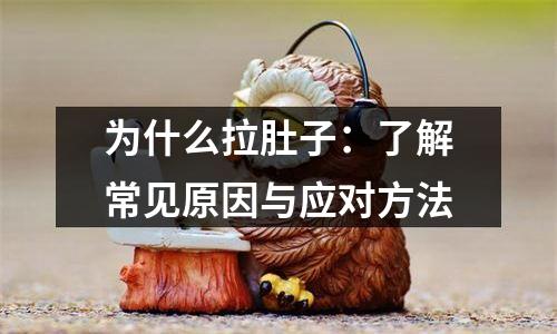为什么拉肚子：了解常见原因与应对方法