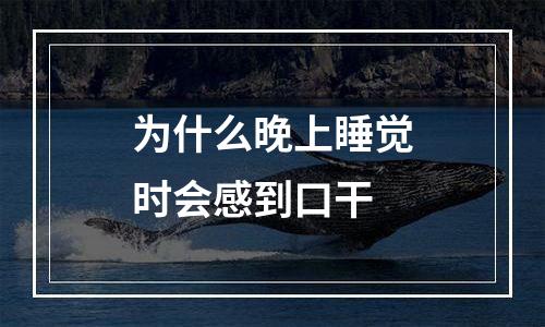 为什么晚上睡觉时会感到口干