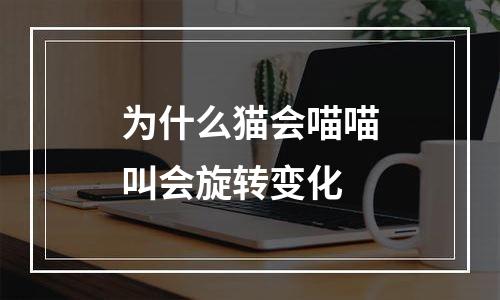 为什么猫会喵喵叫会旋转变化