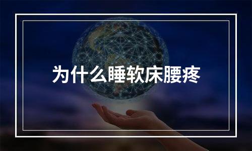 为什么睡软床腰疼