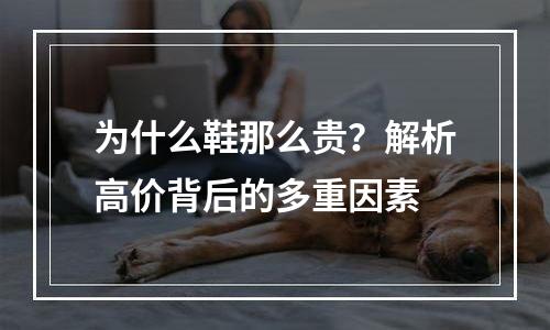 为什么鞋那么贵？解析高价背后的多重因素