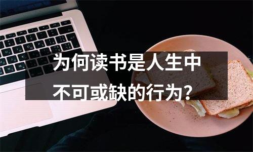为何读书是人生中不可或缺的行为？