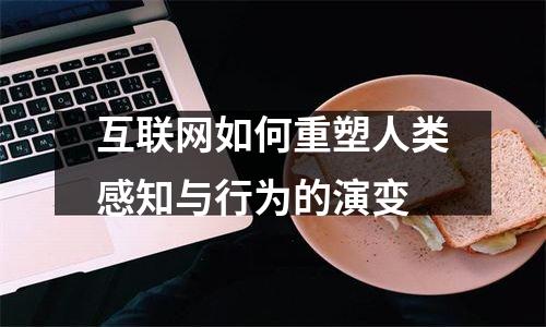 互联网如何重塑人类感知与行为的演变