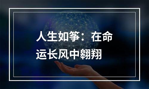 人生如筝：在命运长风中翱翔