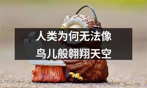 人类为何无法像鸟儿般翱翔天空