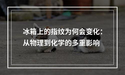 冰箱上的指纹为何会变化：从物理到化学的多重影响