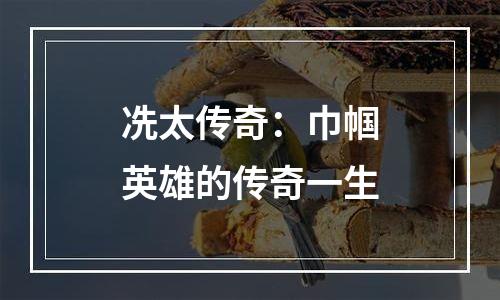 冼太传奇：巾帼英雄的传奇一生