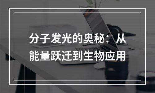 分子发光的奥秘：从能量跃迁到生物应用