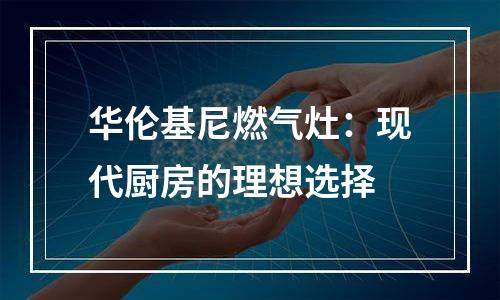 华伦基尼燃气灶：现代厨房的理想选择