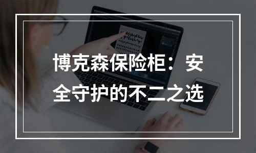 博克森保险柜：安全守护的不二之选