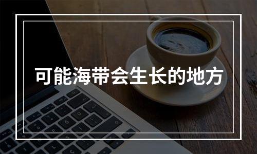 可能海带会生长的地方
