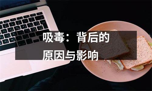 吸毒：背后的原因与影响
