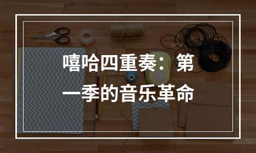 嘻哈四重奏：第一季的音乐革命