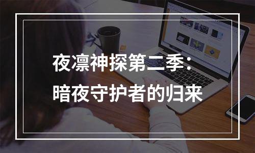 夜凛神探第二季：暗夜守护者的归来