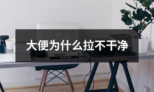 大便为什么拉不干净