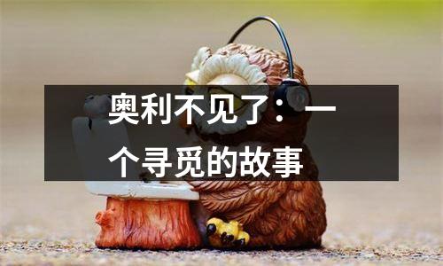 奥利不见了：一个寻觅的故事