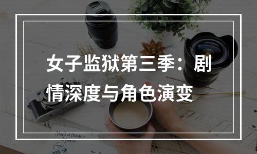 女子监狱第三季：剧情深度与角色演变