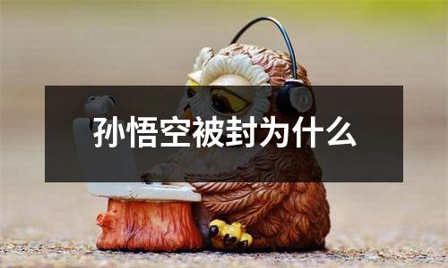 孙悟空被封为什么