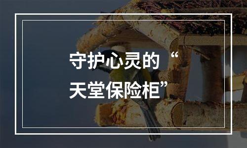 守护心灵的“天堂保险柜”