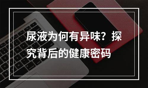 尿液为何有异味？探究背后的健康密码