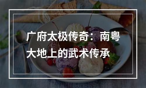 广府太极传奇：南粤大地上的武术传承