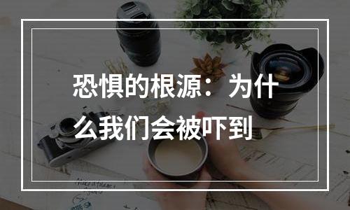 恐惧的根源：为什么我们会被吓到