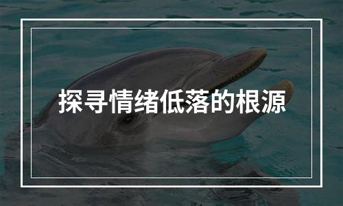 探寻情绪低落的根源