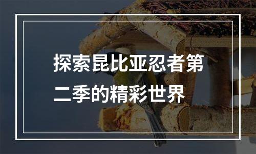 探索昆比亚忍者第二季的精彩世界