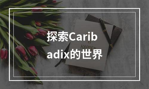 探索Caribadix的世界