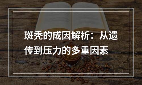 斑秃的成因解析：从遗传到压力的多重因素