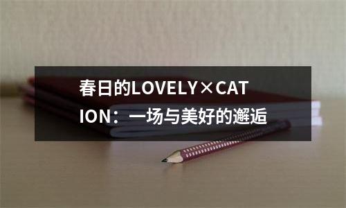 春日的LOVELY×CATION：一场与美好的邂逅