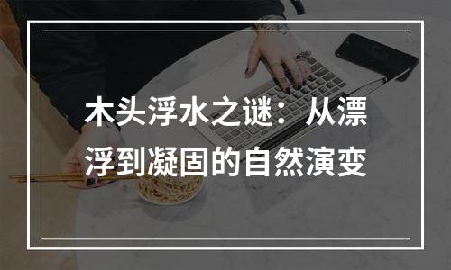 木头浮水之谜：从漂浮到凝固的自然演变