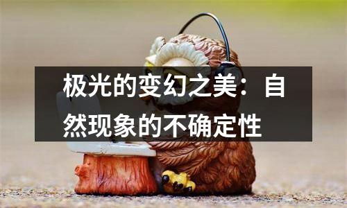 极光的变幻之美：自然现象的不确定性