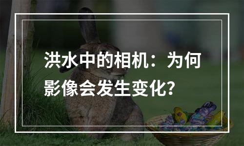 洪水中的相机：为何影像会发生变化？