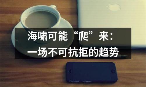 海啸可能“爬”来：一场不可抗拒的趋势