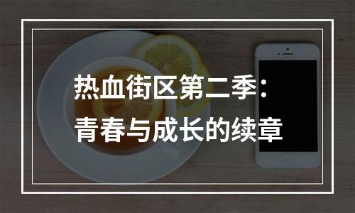 热血街区第二季：青春与成长的续章