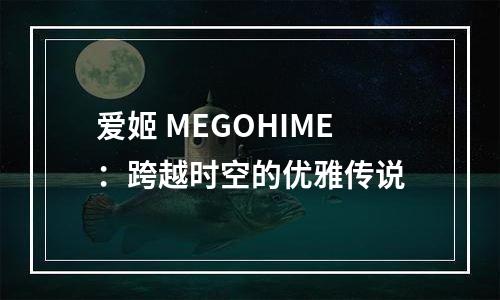 爱姬 MEGOHIME：跨越时空的优雅传说