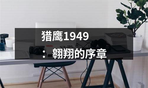 猎鹰1949：翱翔的序章