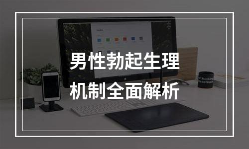 男性勃起生理机制全面解析