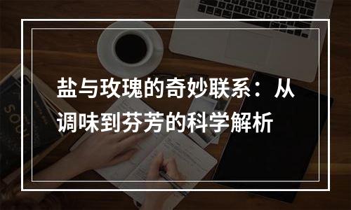 盐与玫瑰的奇妙联系：从调味到芬芳的科学解析