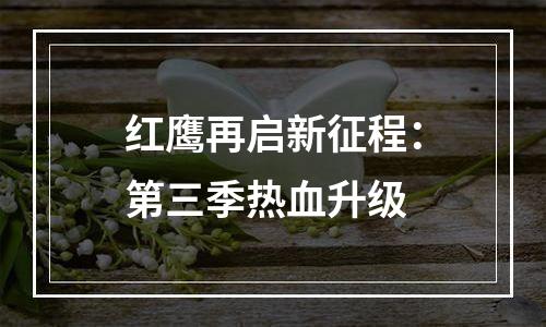 红鹰再启新征程：第三季热血升级