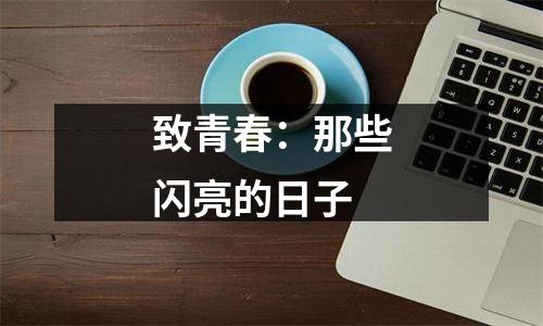 致青春：那些闪亮的日子