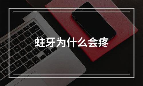 蛀牙为什么会疼